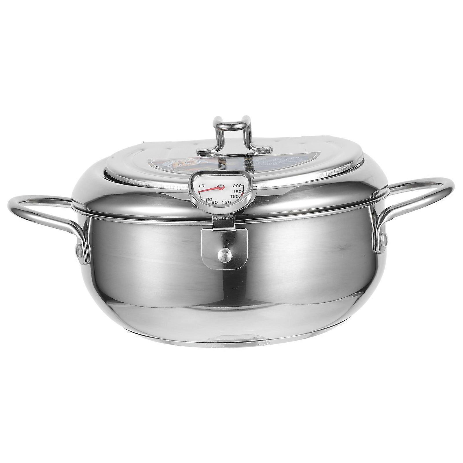 Small Induction Cooker Fryer For Japanese Use Golden Non-stick 1Pack