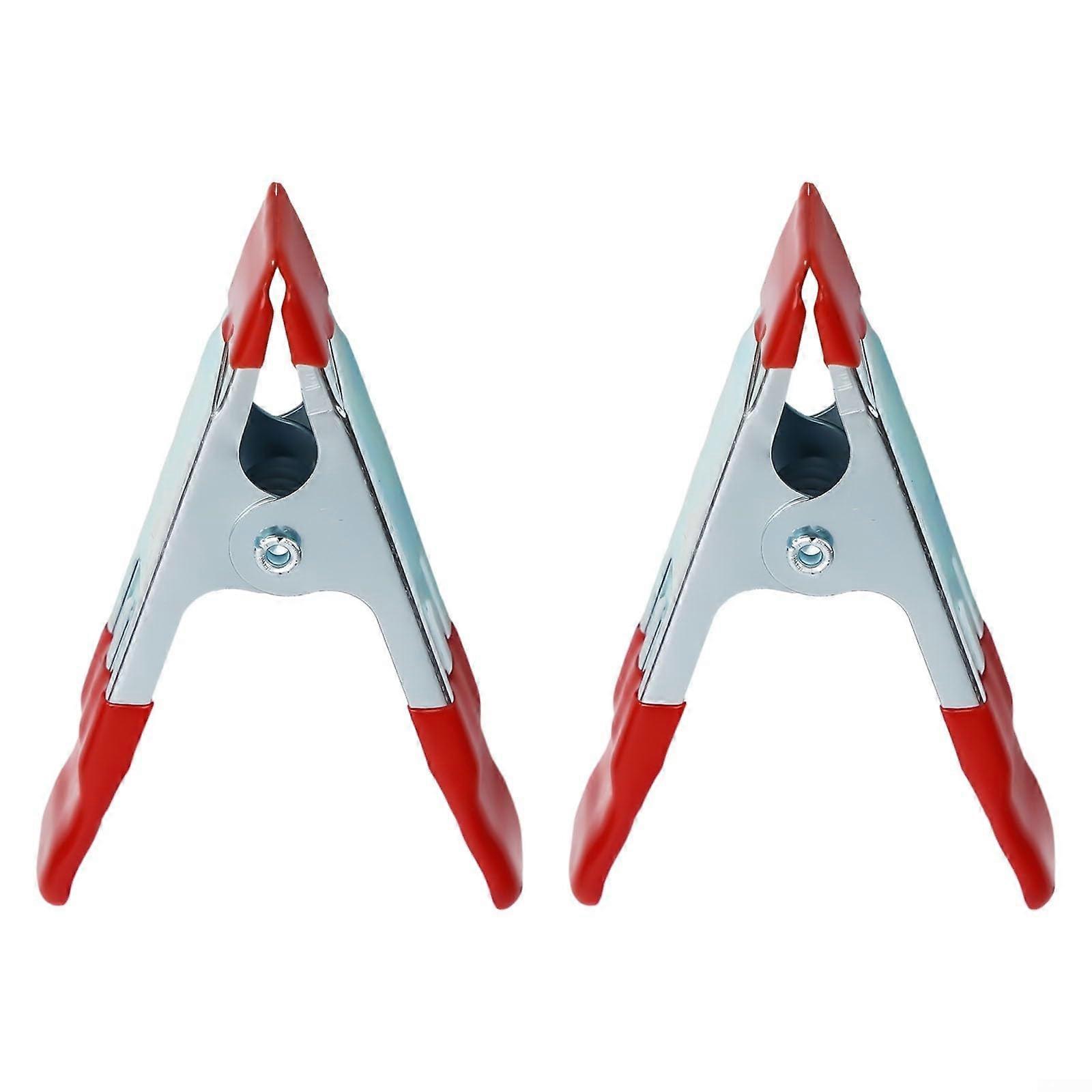 Clamps with strong grip for carpentry projects and photography support systems (5.1 cm), 2 pieces