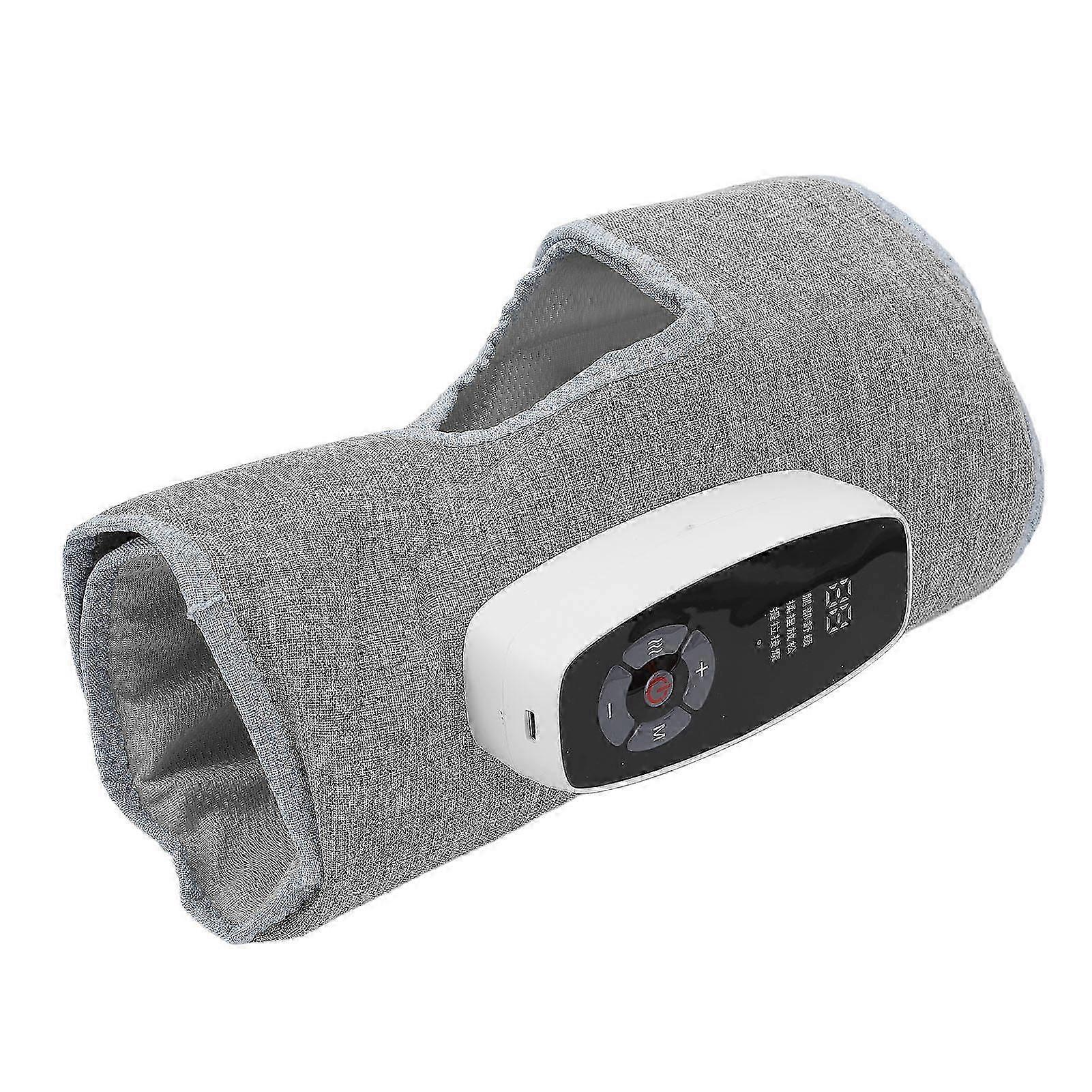 Air Calf Compression Massager Heating Kneading Automatic Adjustable 3 Gears Vibration Calf Massager Grey 2025