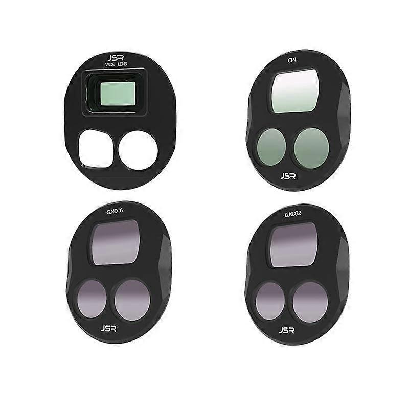 For DJI Mavic 4 Pro JSR Wide Angle Lens WIDE+CPL+ND16+ND32