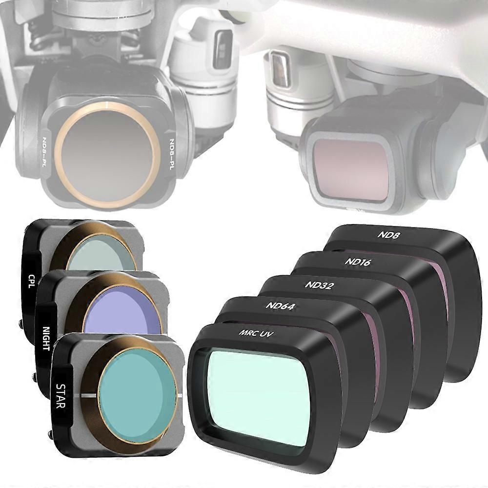 JSR 8 in 1 UV+CPL+ND+NIGHT+STAR Filter for DJI MAVIC Air 2