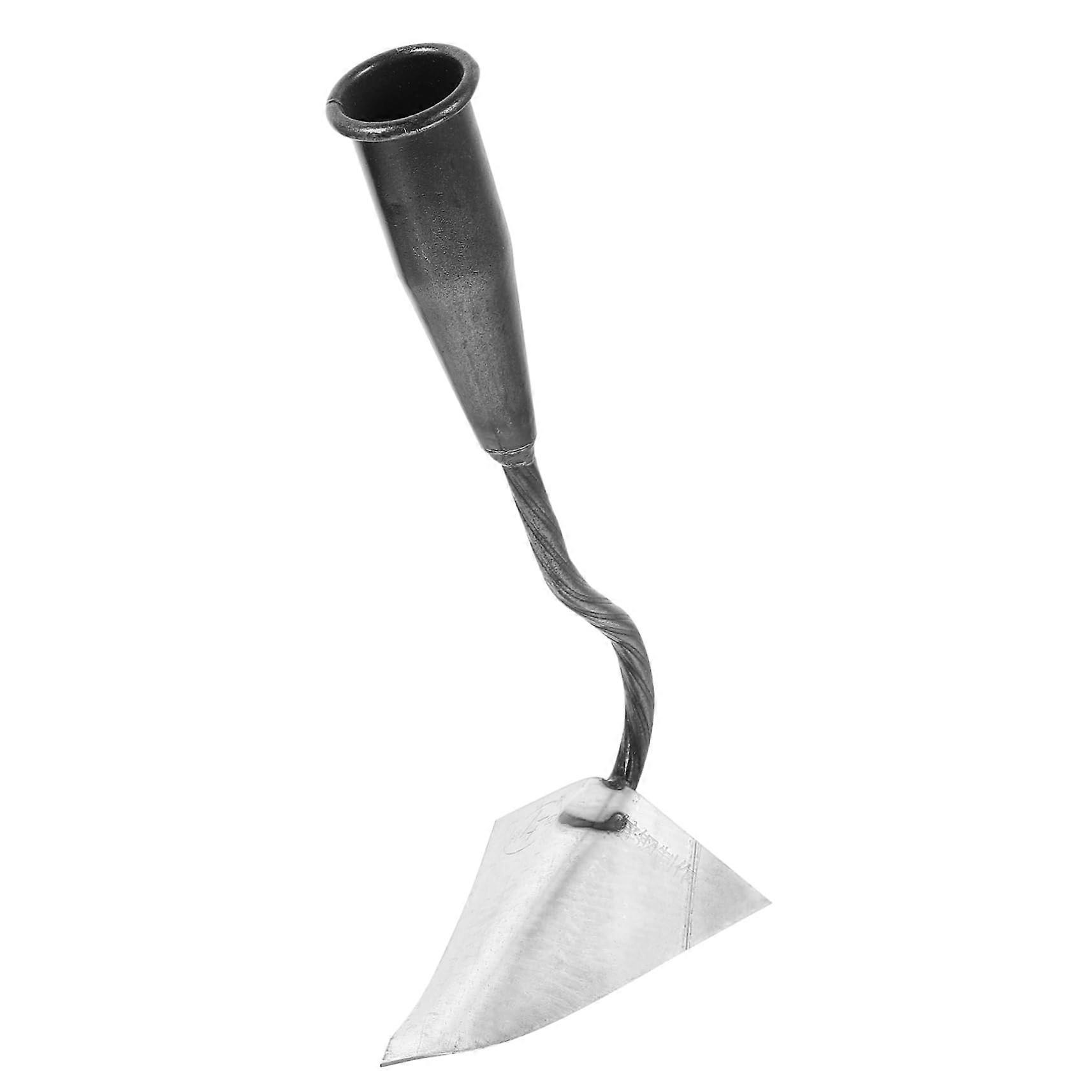 Garden Hoe with Galvanized Steel Head for Weeding and Plowing, Durable Tool for Farming and Landscaping