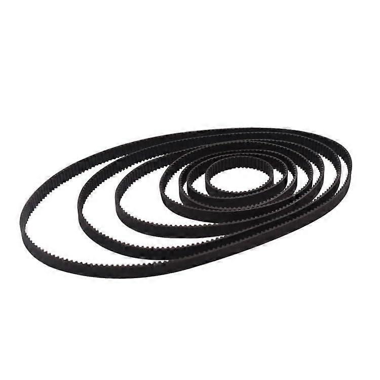 3D Printer CNC Laser GT2 Timing Belt 308 320 328 Length 6mm Width Rubber Conveyor Belt 2GT-308 A