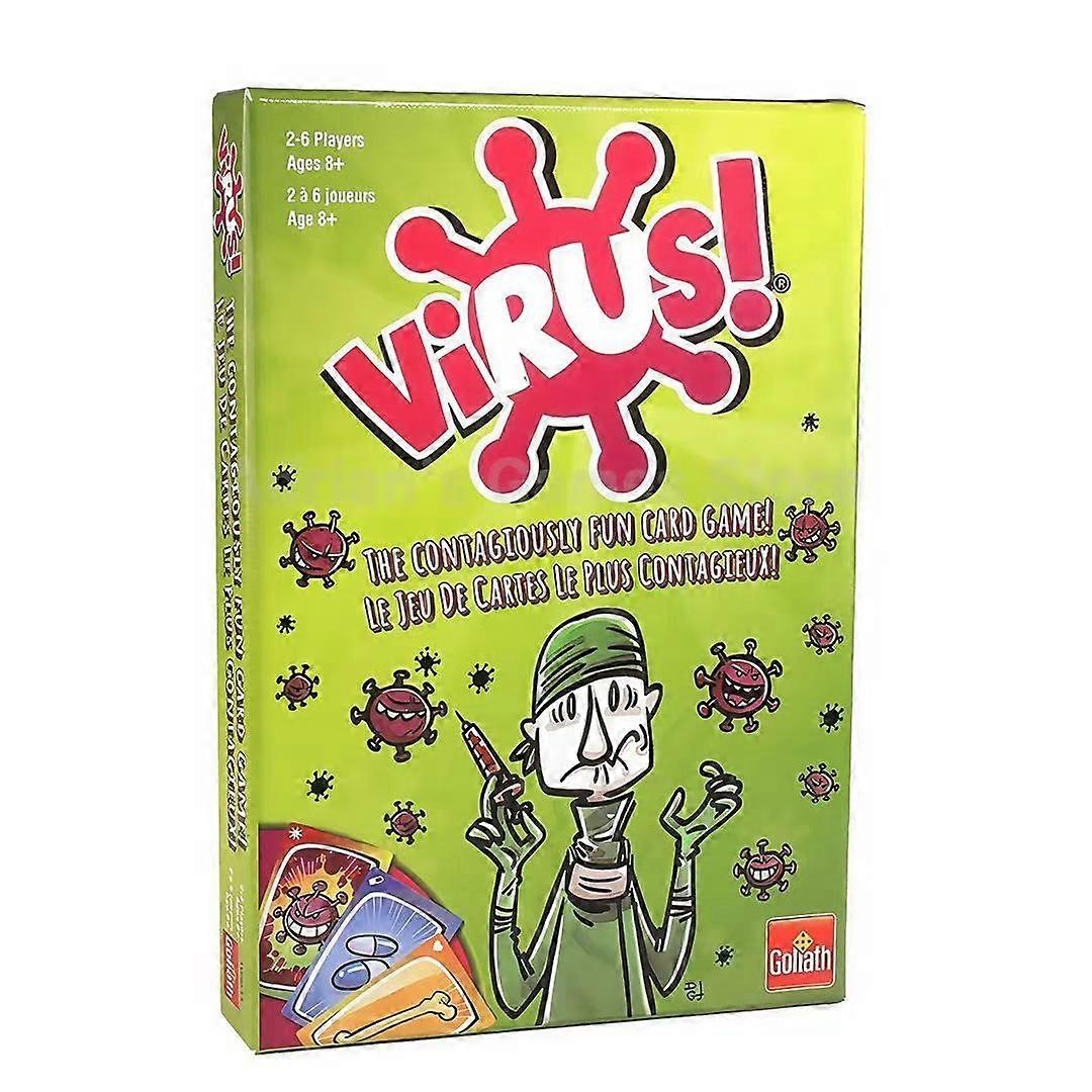 Ιός! Virus Κρίση Επιτραπέζιο Παιχνίδι Σετ | Βασική έκδοση+Εξελικτική επέκταση Στρατηγική 2-6 ατόμων Μάχη Ca