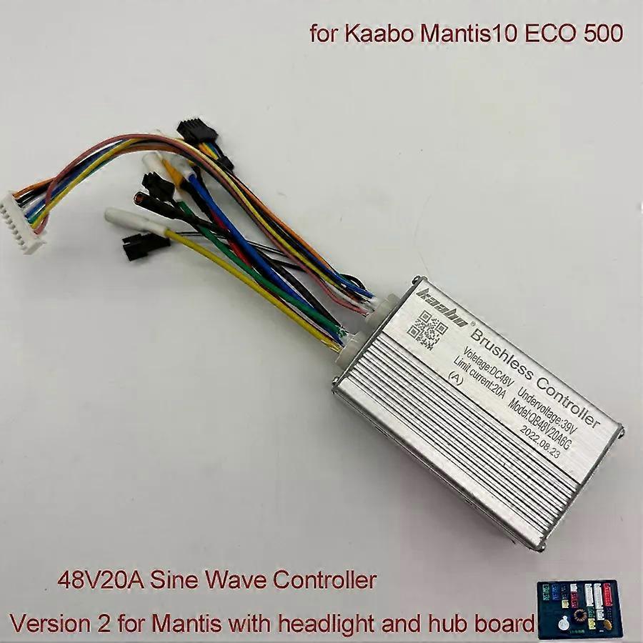 48V20A ημιτονοειδές κύμα χωρίς ψήκτρες ελεγκτής Mantis 10inch 500W για Kaabo Mantis10 ECO500 ενιαία κίνηση ηλεκτρικά μέρη σκούτερ