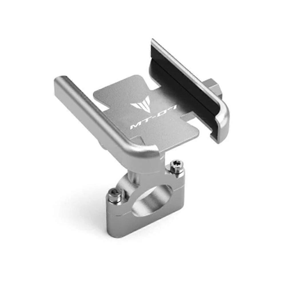 لياماها Mt07 Mt-07 FZ07 2014-2020 2021 2022 اكسسوارات الدراجات النارية CNC المقود مرآة الهاتف المحمول قوس حامل حامل GPS