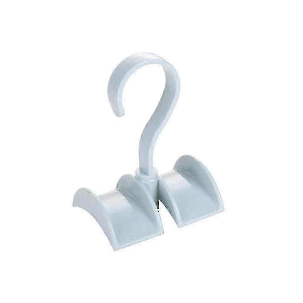 Rotatable Bag Hook Holder & Hanger Storage Rack in Blue - Versatile Belt & Cap Storage Solution for Home & Office Use