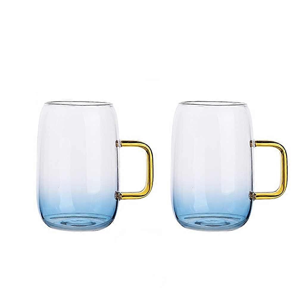 Glass Teapot Set With Hammered Cold Water Bottle And Cold Water Cup Set, Heat Resistant Glass Tea Set, Two Cup Set
