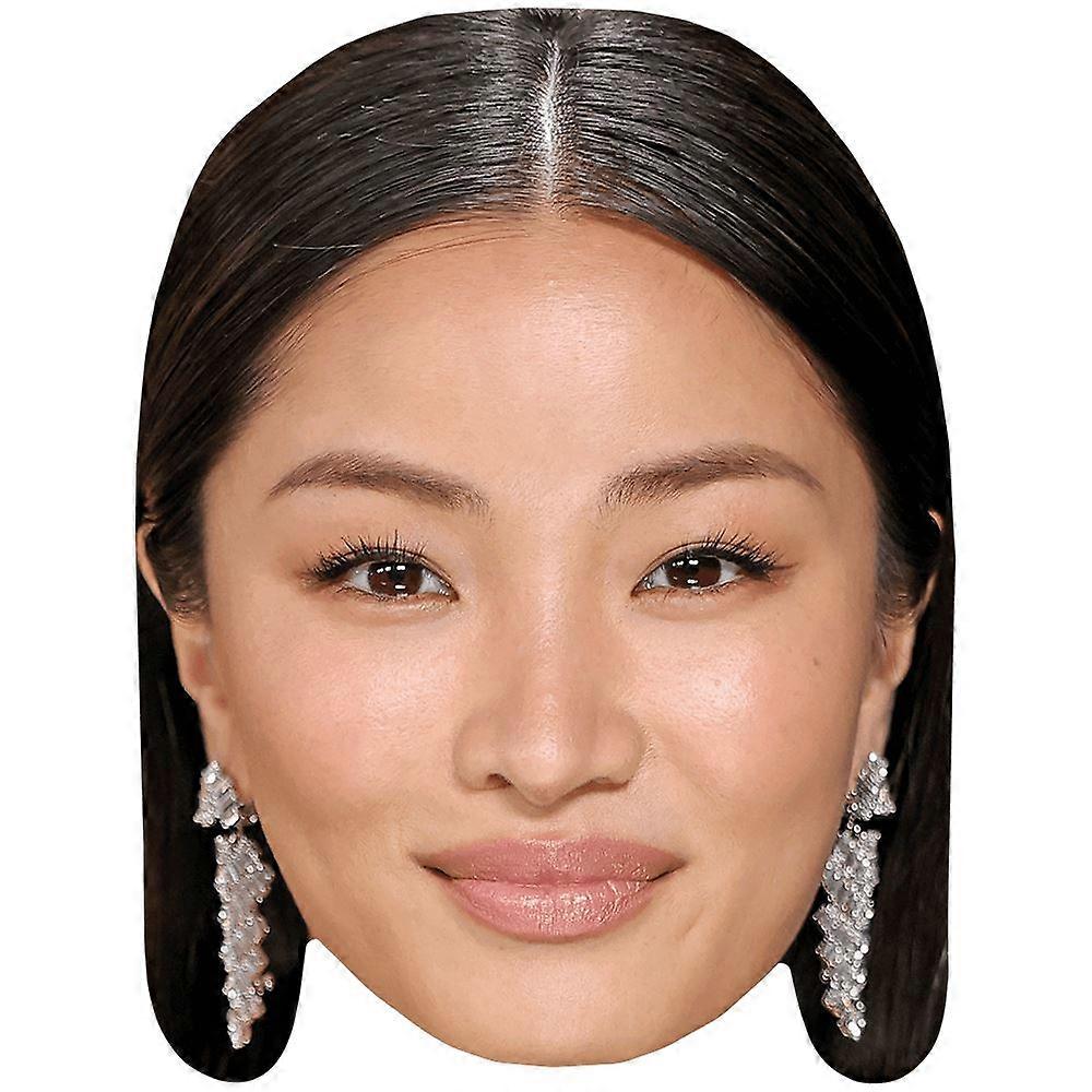 Anna Sawai (Earrings) Celebrity Mask, Flat Card Face