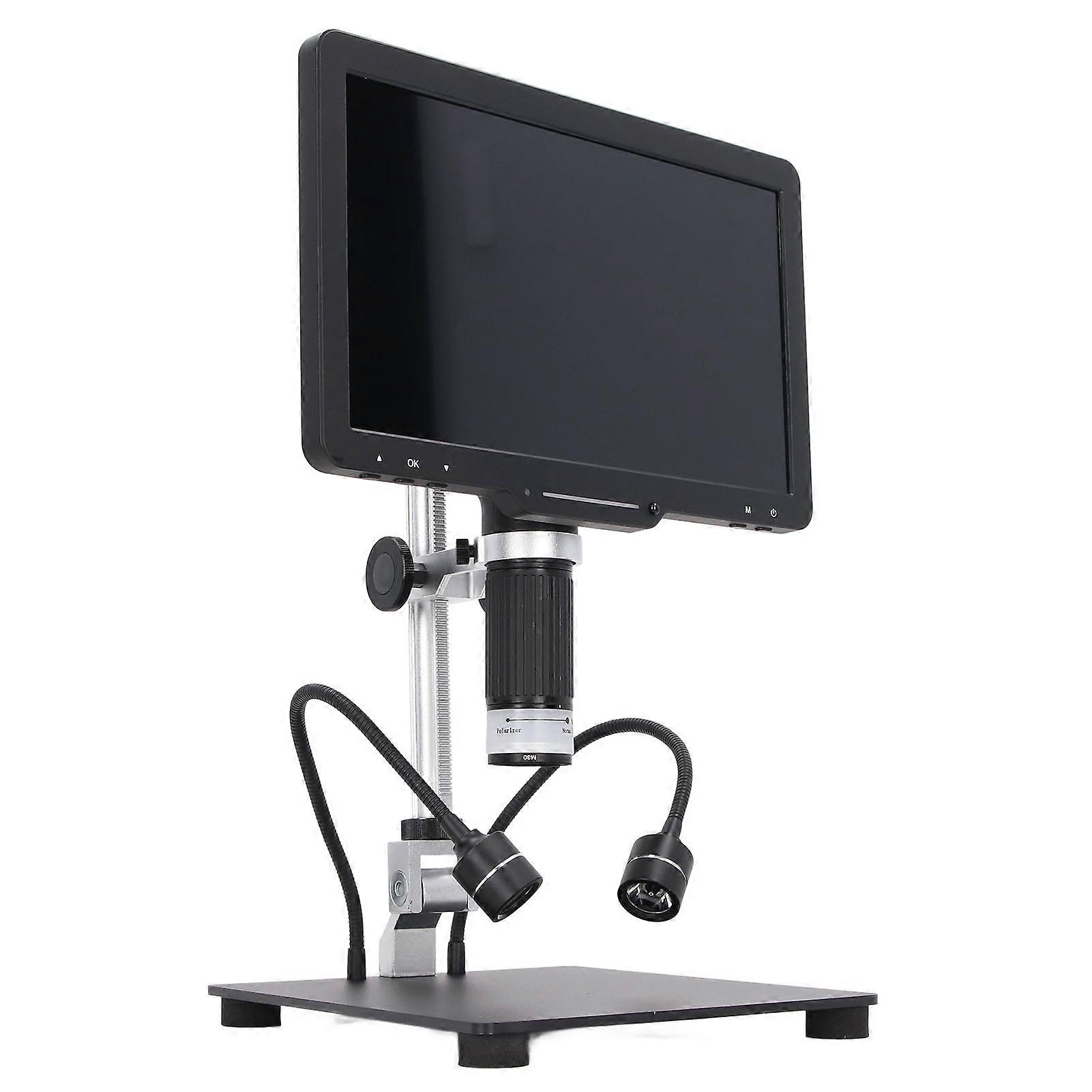 Digital Microscope 10.1" HD IPS Screen 3000mAh Battery 1080P Video