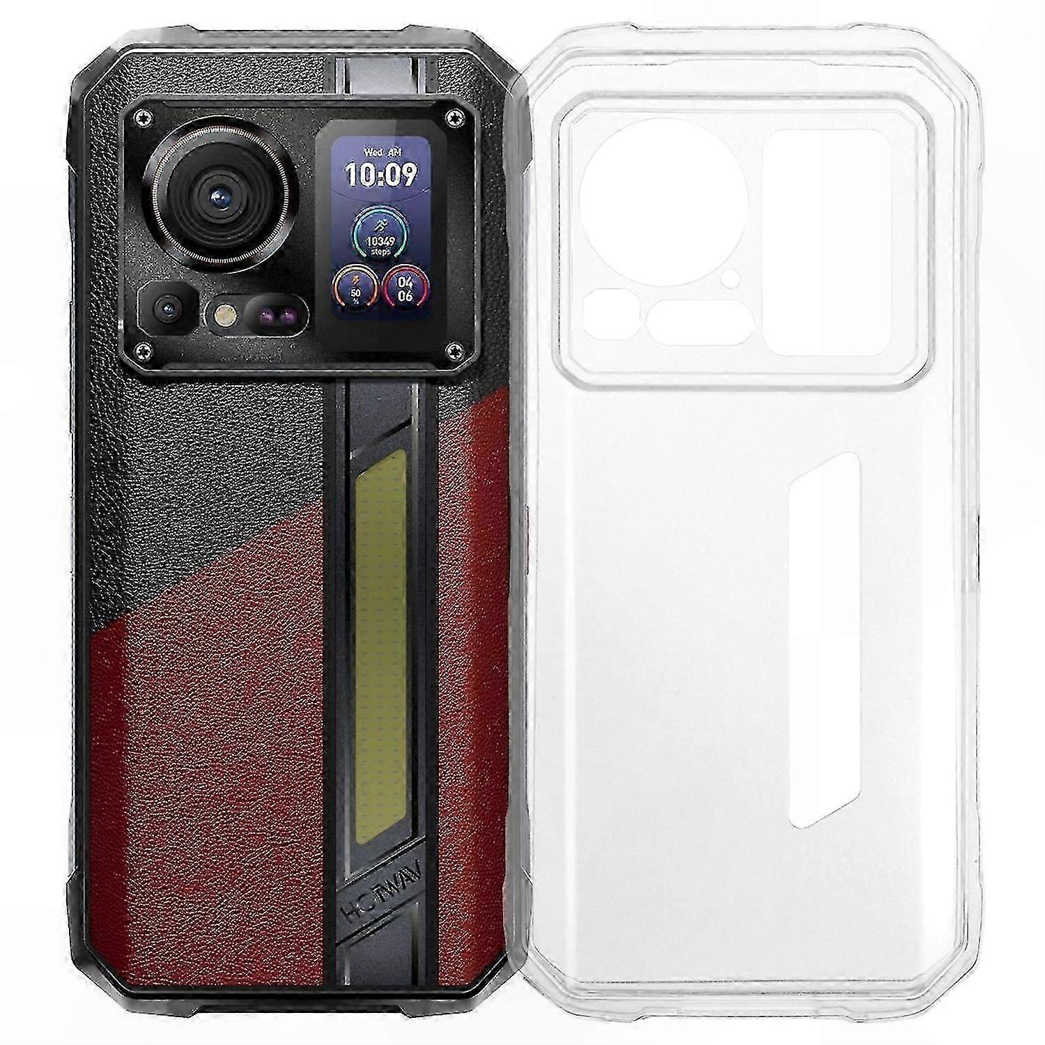 Soft TPU Shockproof Phone Case with Drop Protection for Hyper 7 Pro - Black Cover