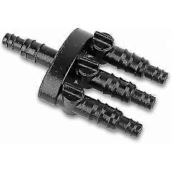 3-Wege-Schlauchverteiler für Springbrunnen und Wasserspiele, Gartenschlauchanschluss-Adapter