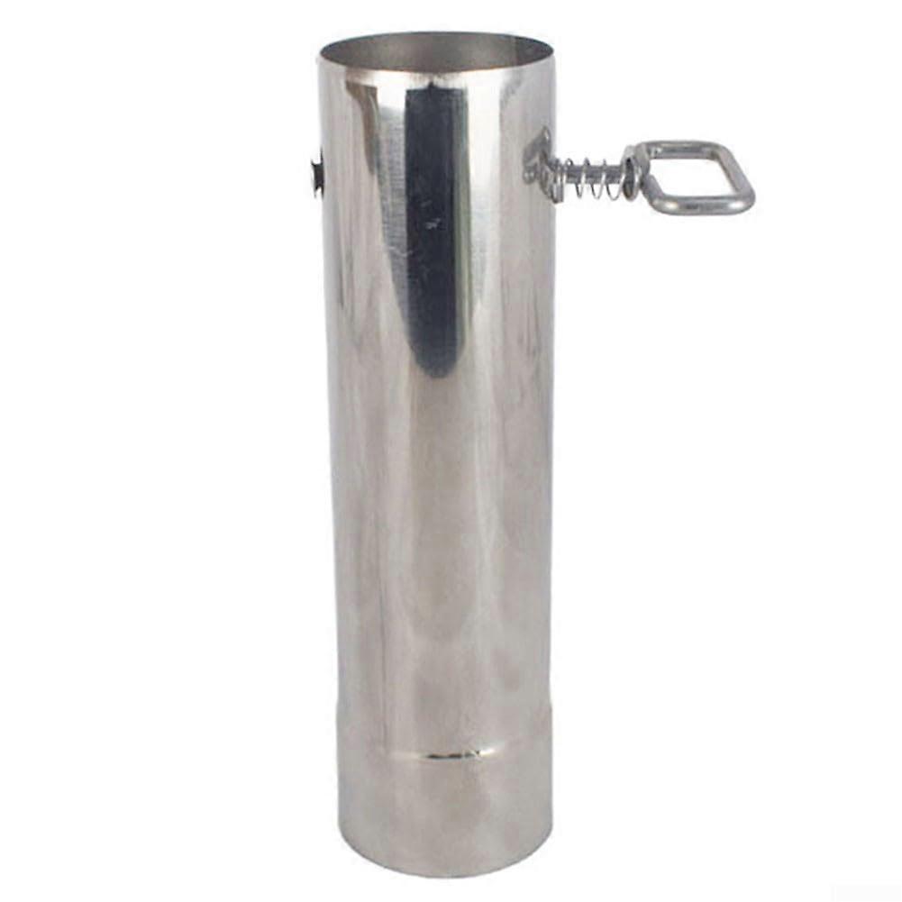 Chimney Pipe for Tent Stoves Adjustable Damper 60x220mm Exhaust Control