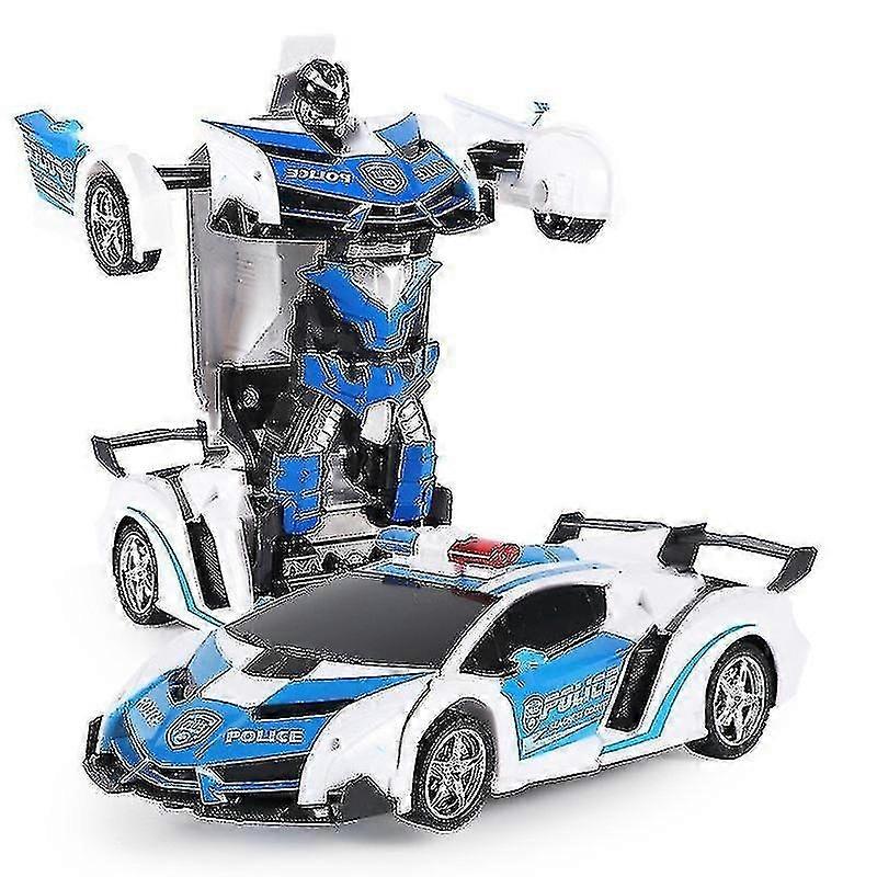 Remote control rotating transforming remote control car Children's toy car