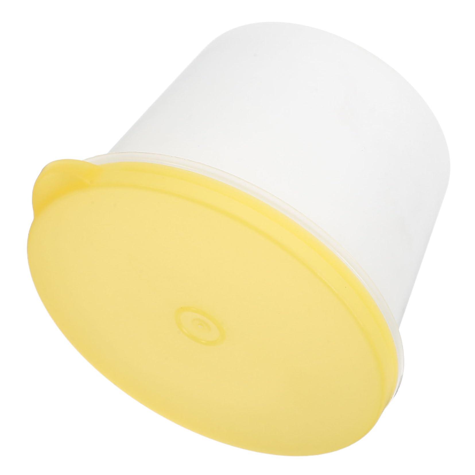 Airtight Round Storage Jar with Lid 1.5L Food-Grade Sealed Container for Grains Cereal Coffee Beans Dustproof Design