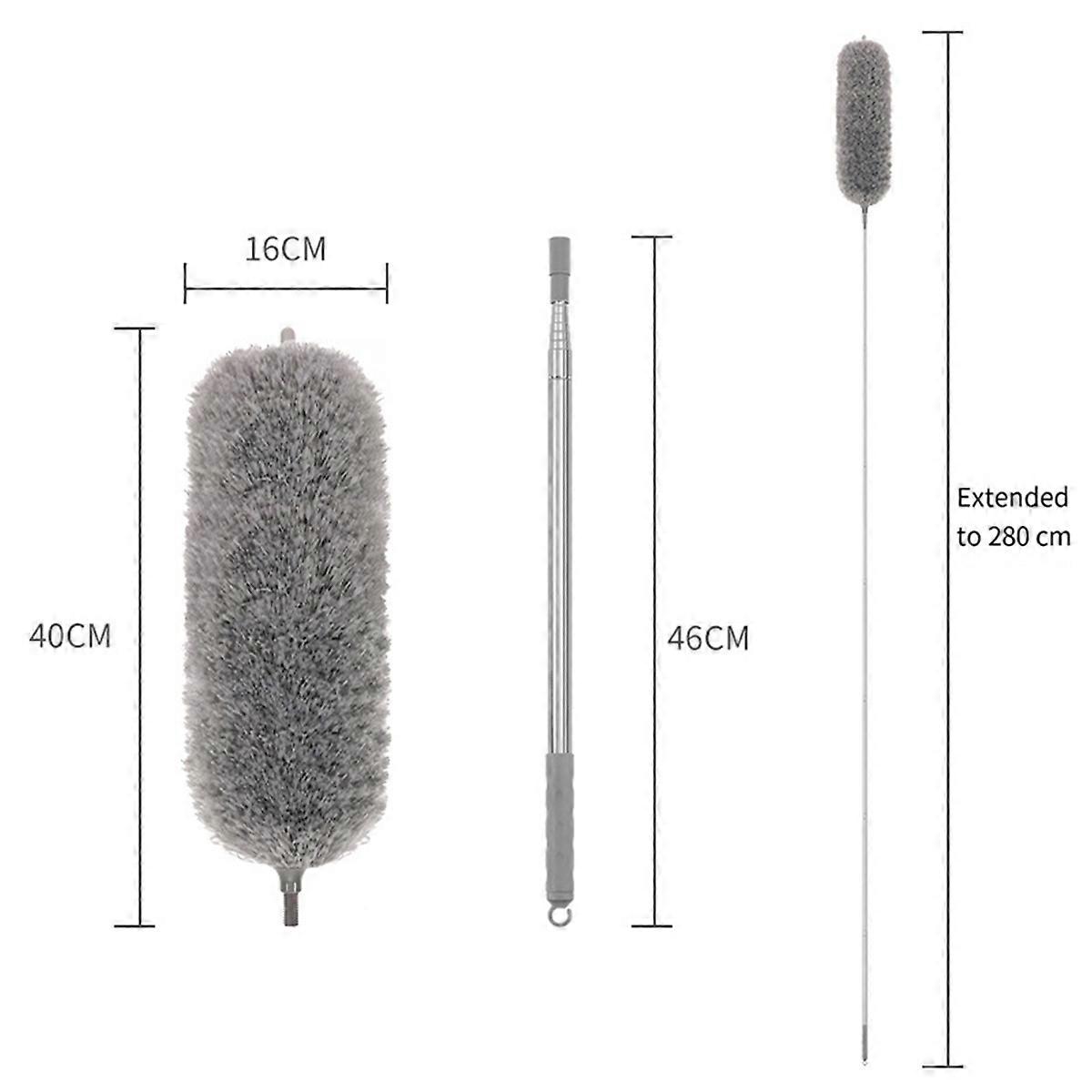 Microfiber Duster Brush Extendable
Anti Dusting Brush