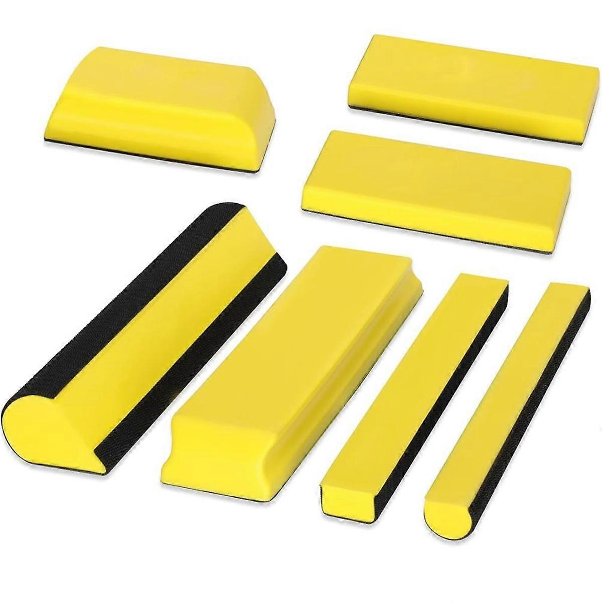 Sanding Blocks Auto Body, Hand Sanding Block Set 7pcs