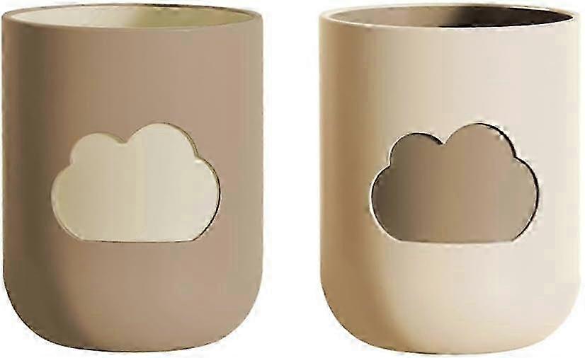 Double-Layer Design Strong Toothbrush Holder Bathroom Essential 2025