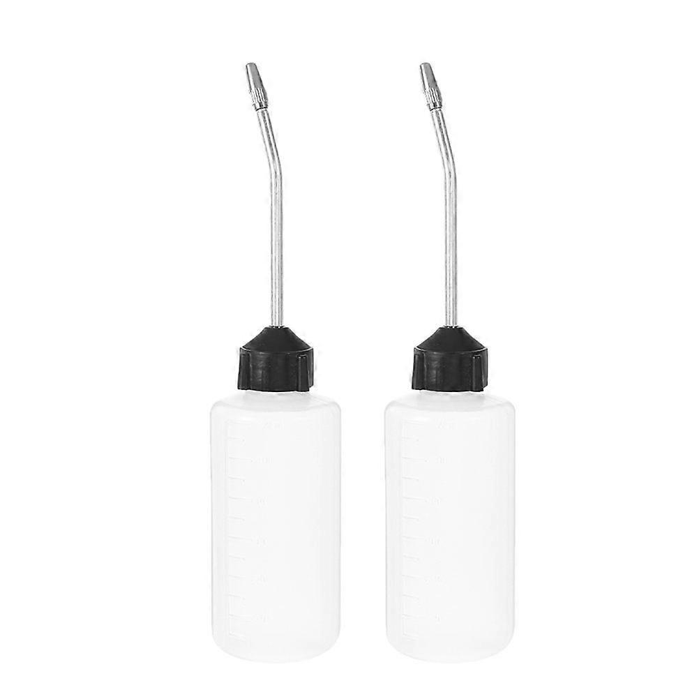 2pcs Sewing Machine Oiler 120ml Oil Squeeze Bottles With Long Angled Spout Needle Oiler Power Tools Accessories For Embroidery Machine Bicycles