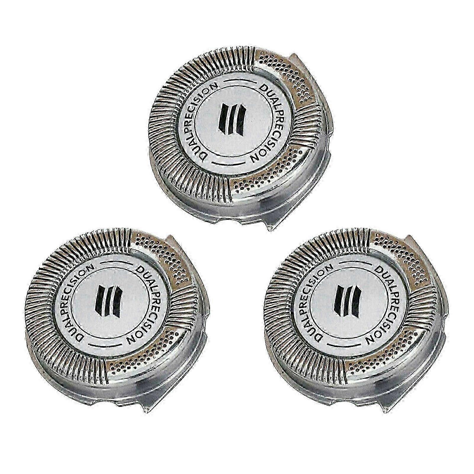 3PCS Replacement Shavers-Blade Replacement for Philips No-relco R-azor HQ8 Dual-Precisions