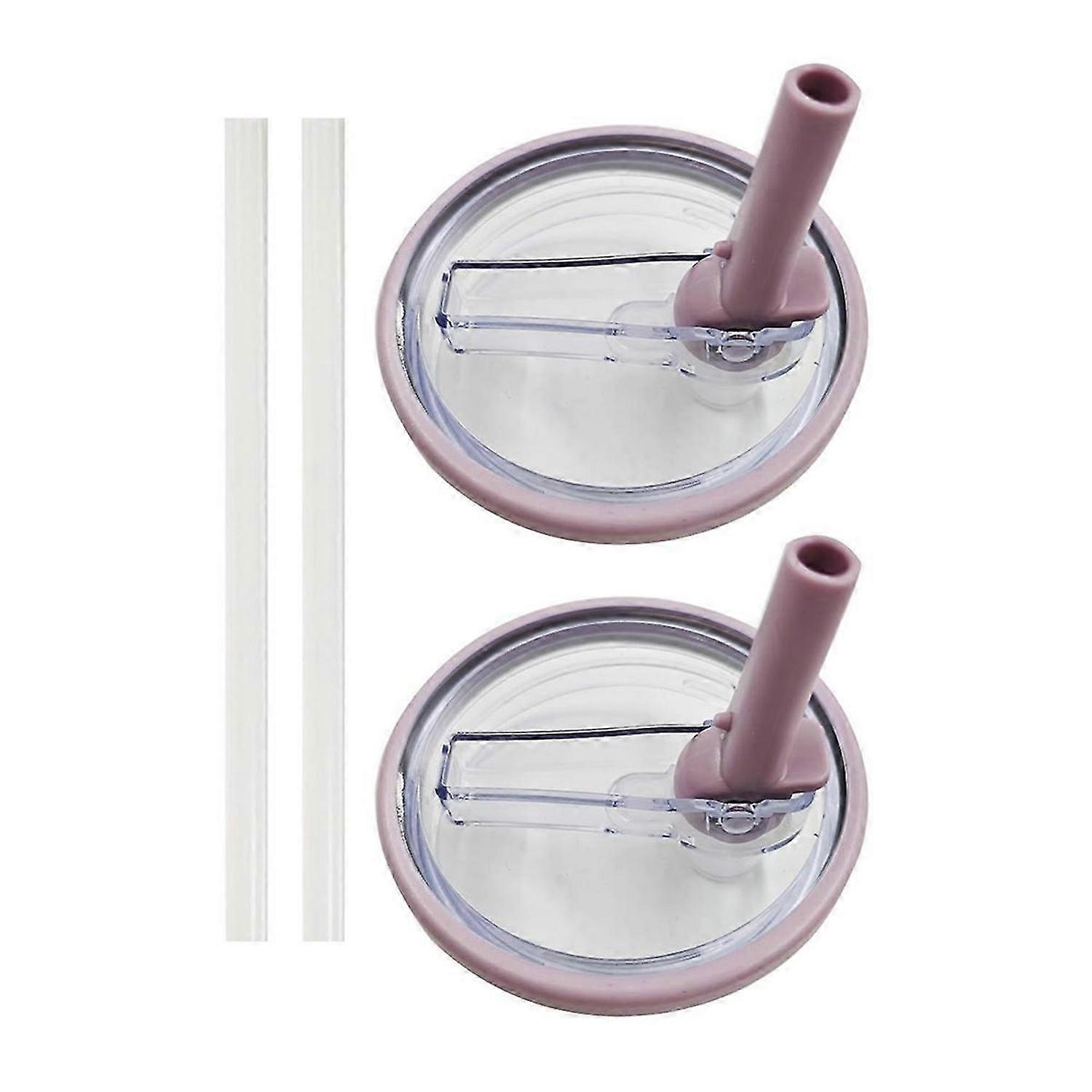 40oz Replaceble Tumbler Flip Straw Lid for Stanley Quencher F