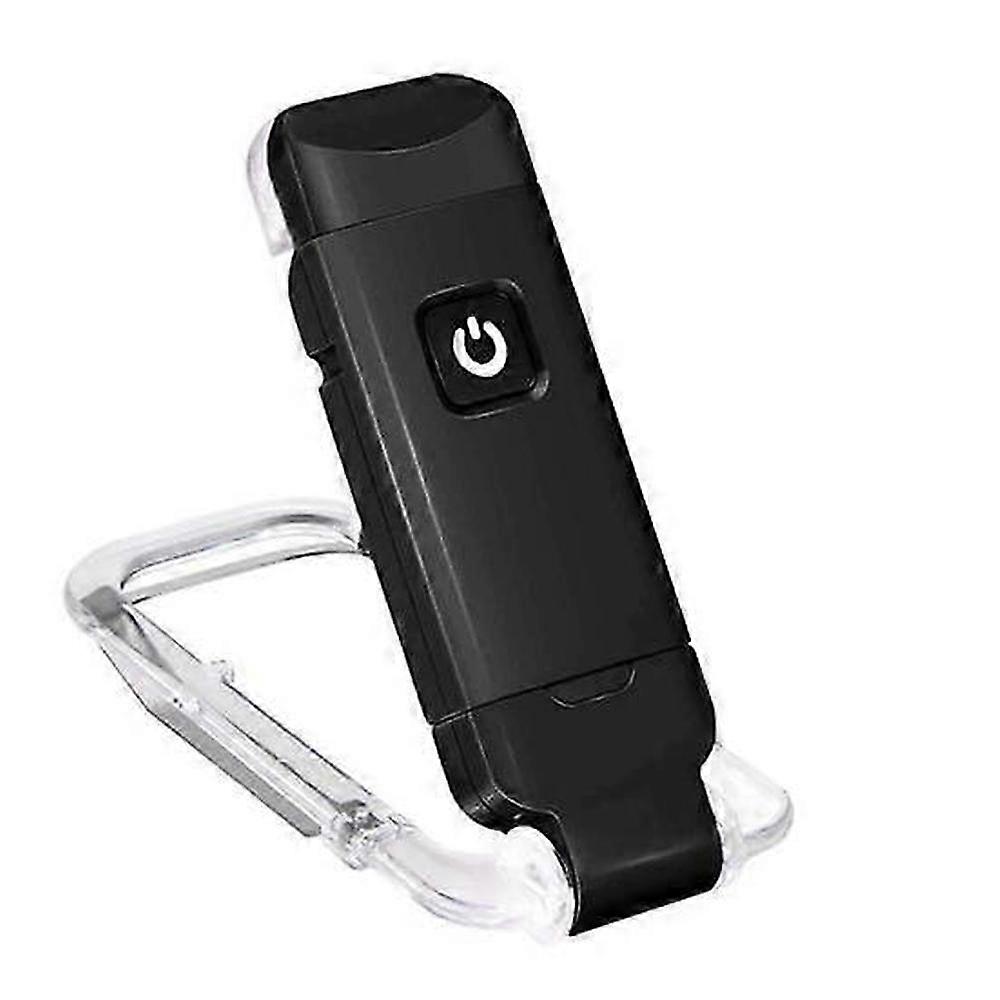 USB Rechargeable Foldable LED Reading Lamp with Flexible Clip for Books