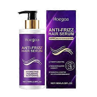 Feuchtigkeitsspendendes Haarserum Keratin-Haarbehandlung für trockenes, krauses, geschädigtes Haar Anti-Frizz-Haarserum mit Hitzeschutz für glattes, glänzendes Haar