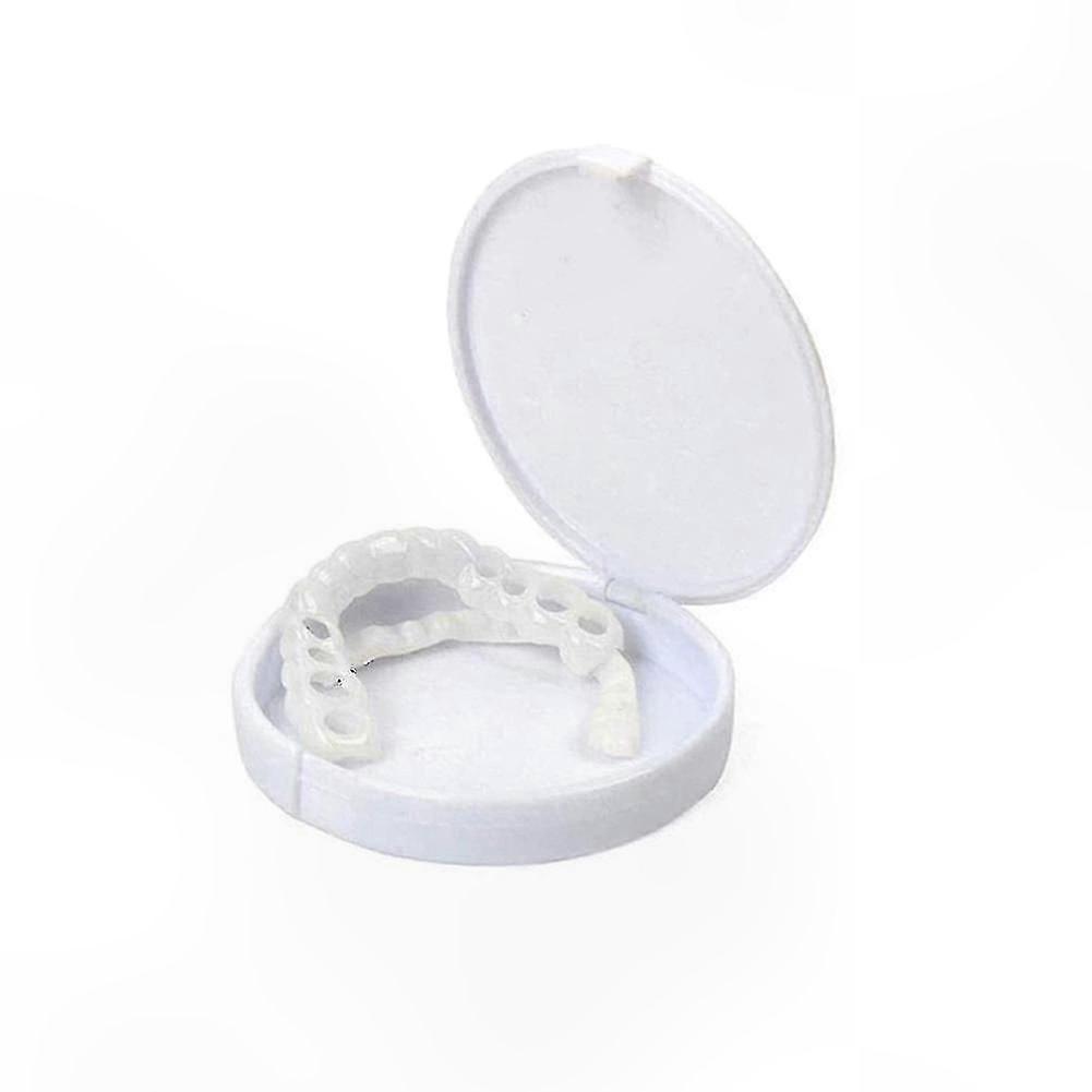 Snap-On Dental Veneers, 2-Pack Removable Denture Solution for Comfort and Confidence