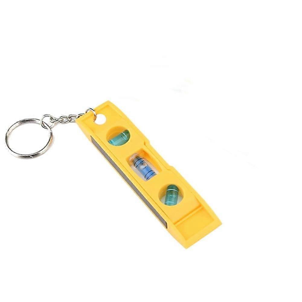 Mini 3 Bubble Level With Keychain Magnetic Horizontal Measuring Tool Plumb Level 45Degree
