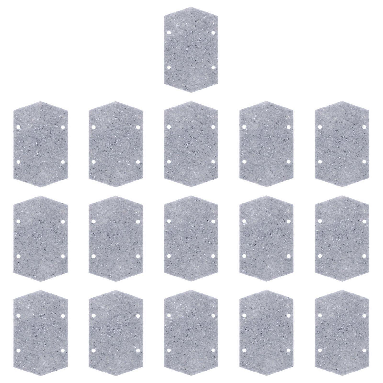 16Pcs Window Groove Cleaning Brush Head Replacement for Home Use