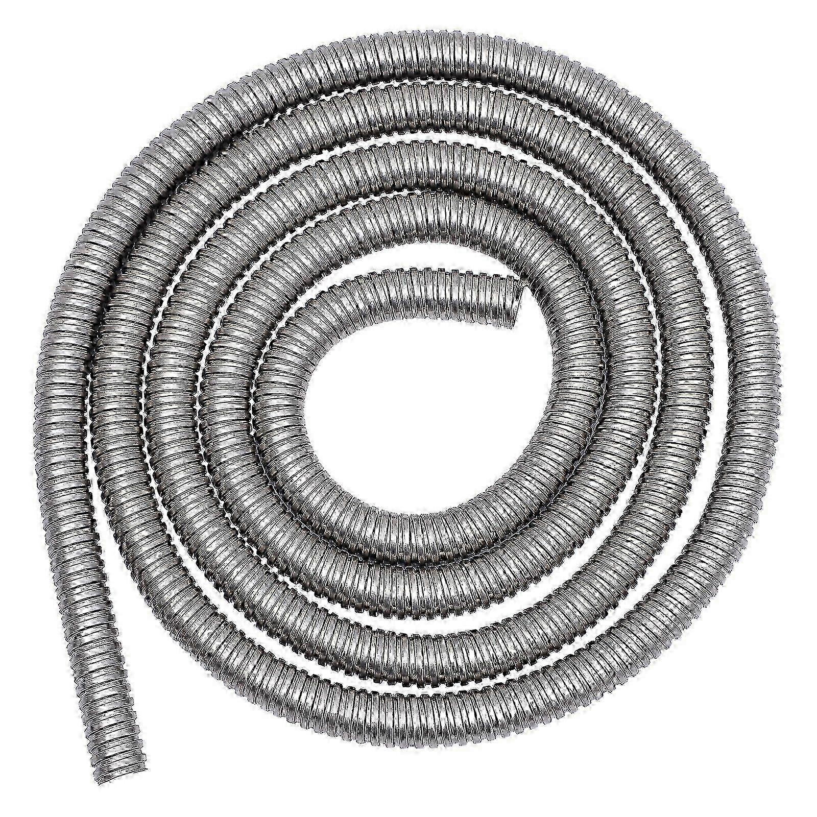 2025 Stainless Steel Metal Threaded Hose Wire Cable Protector Cable Sleeve Pipe