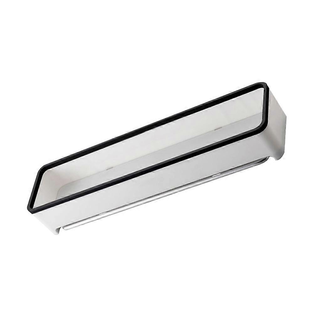 Plastic Organizer Wall Storage Rack for 2Pcs Bathroom Towel Storage