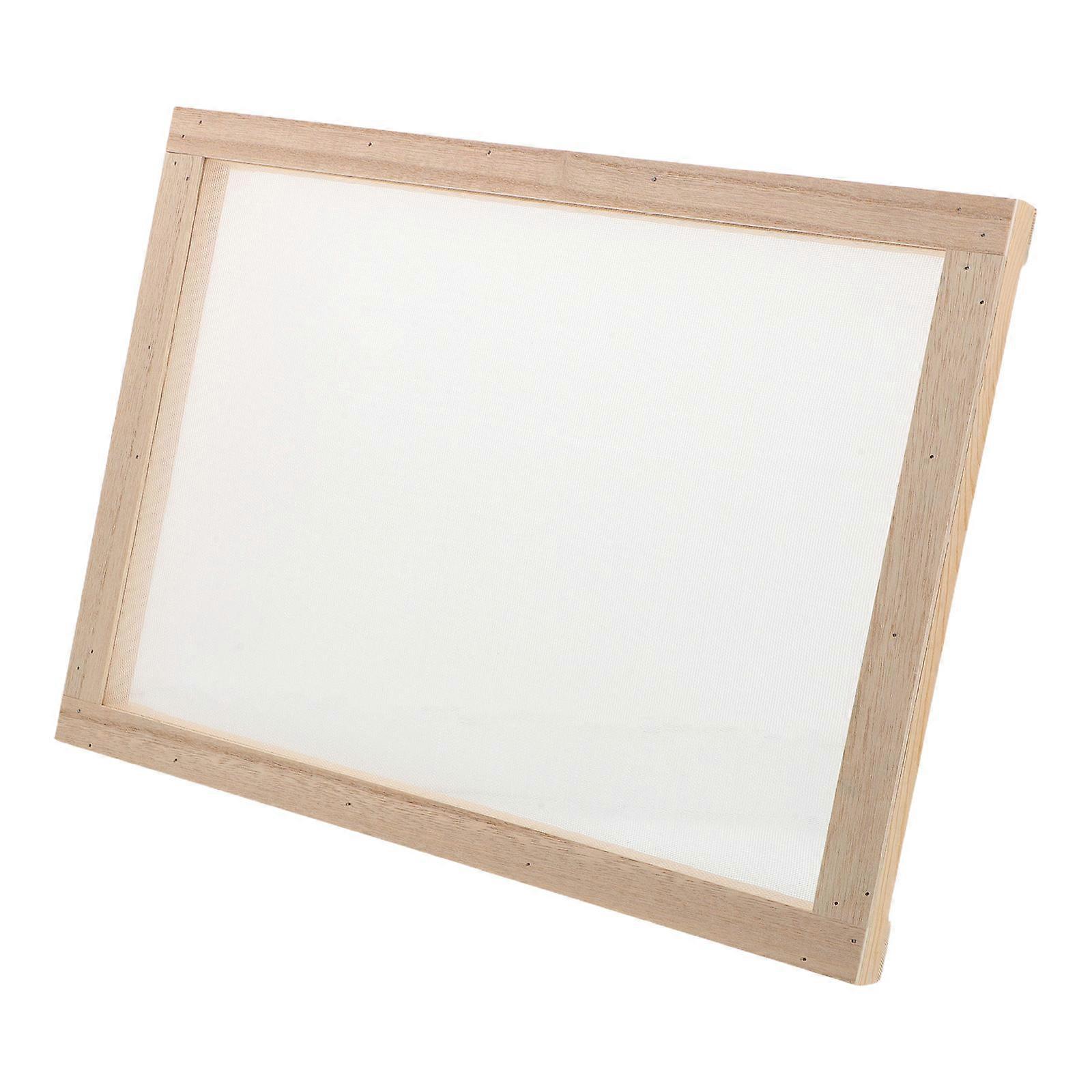 Herb Drying Stand For Air-Drying 40X30X2.5CM Wooden Stackable Prevents Falling 1Pcs