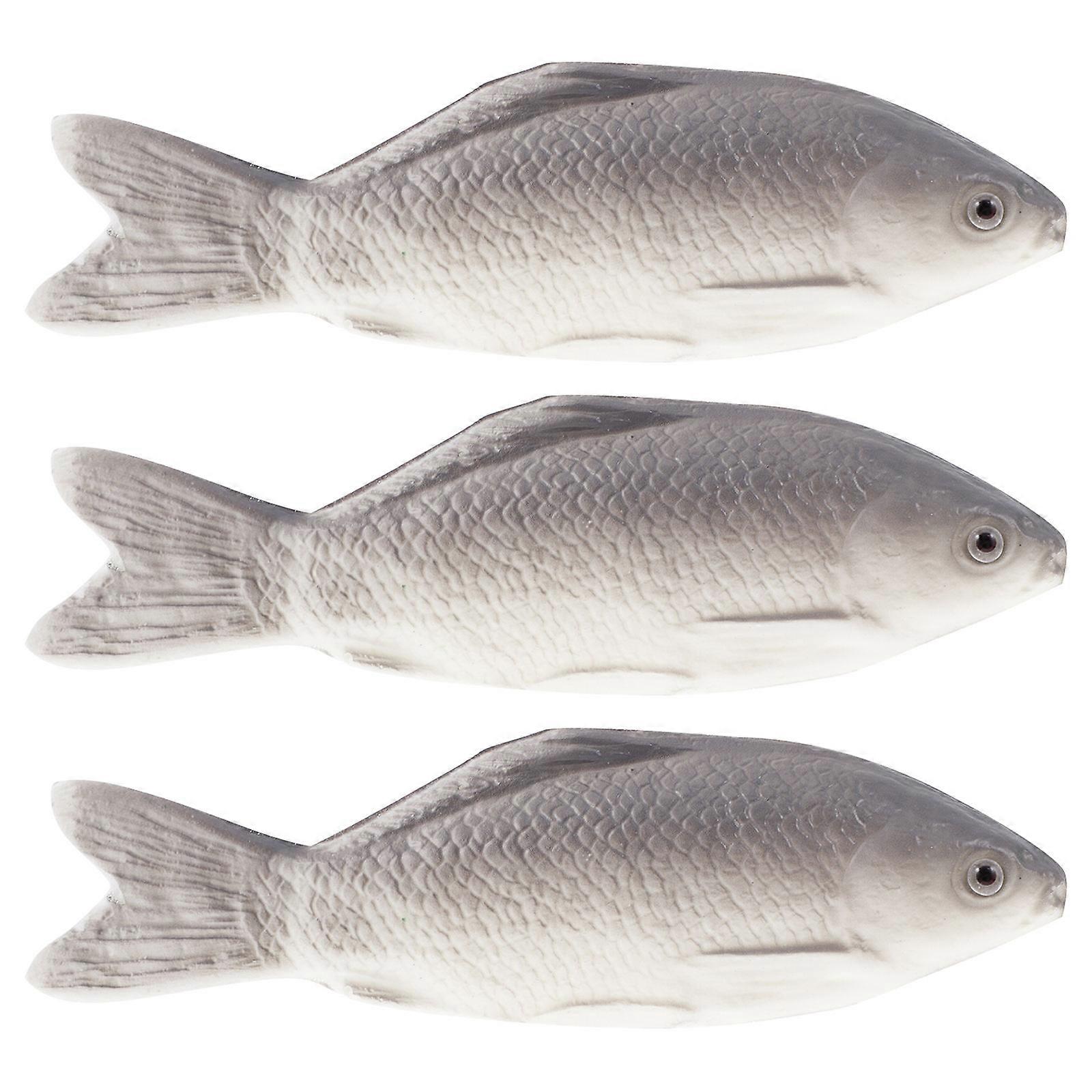 Tabletop Fish Ornament Imitation Fish Model for Decoration 6Pcs Set