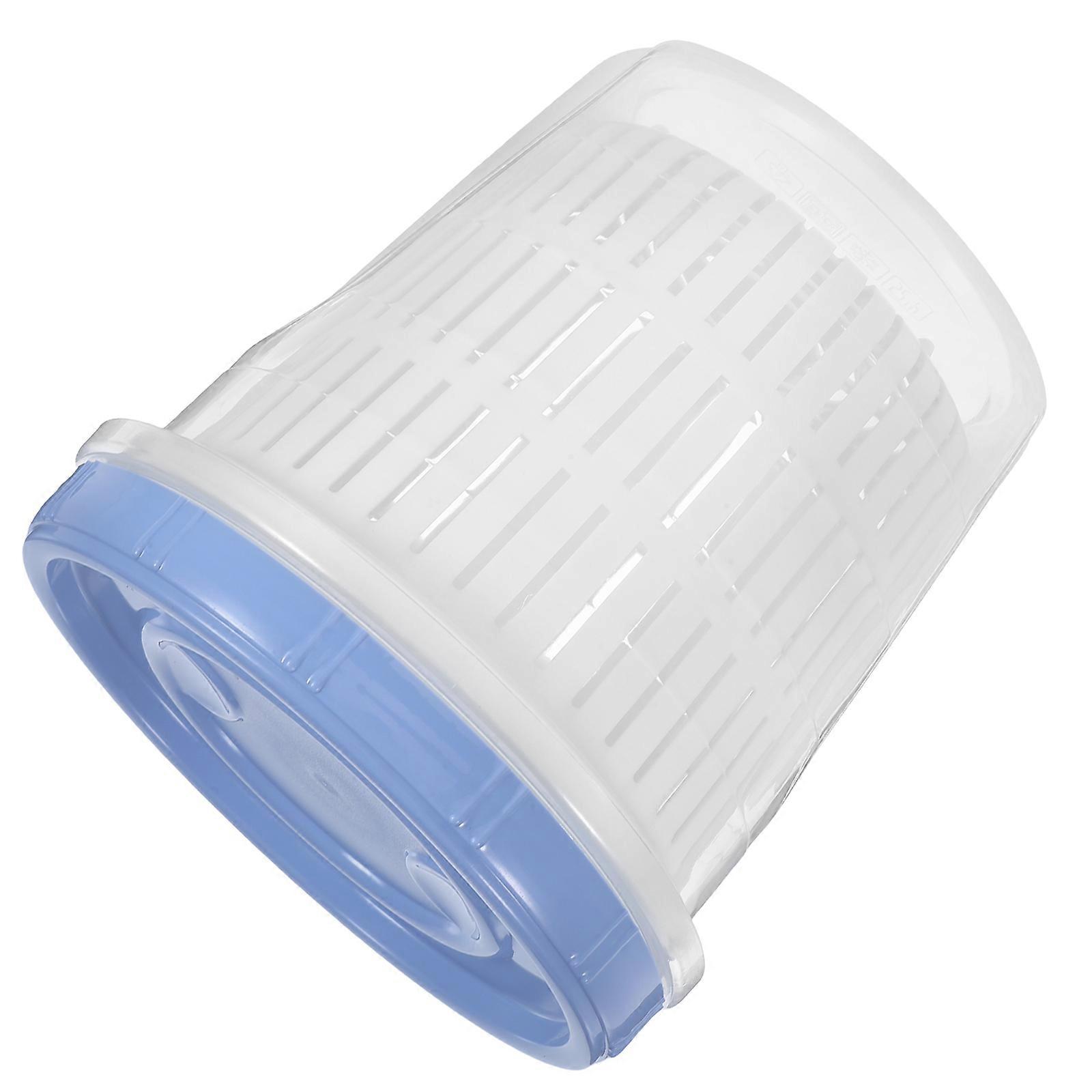 Sauerkraut Fermentation Jar Food Storage Container Versatile Use For Vegetables Fruits 5.2×5.1×5.1in 1Pcs