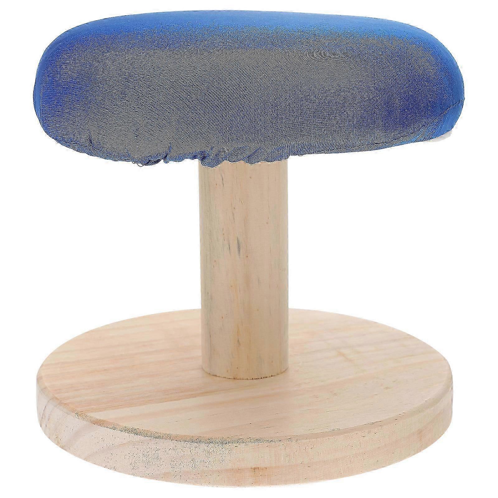 Ironing Pad Household Users Non-Slip Bottom Wood Material 17.50X17.50X15.50CM 1Pc