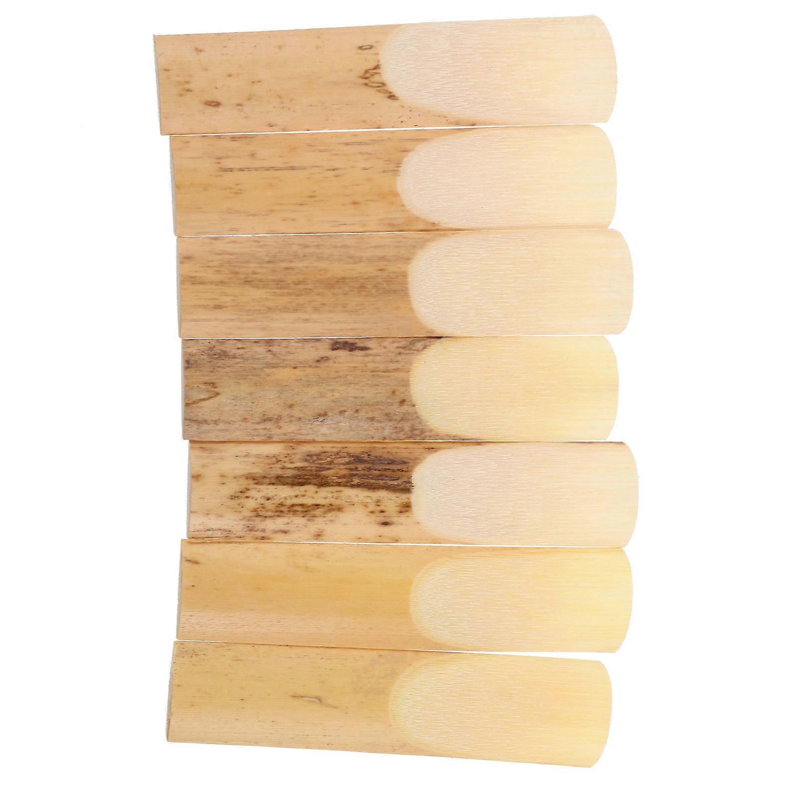 30 Pcs Saxophone Reeds Beginner Saxophone Reeds Practice Musical Instruments Beige Rectangular