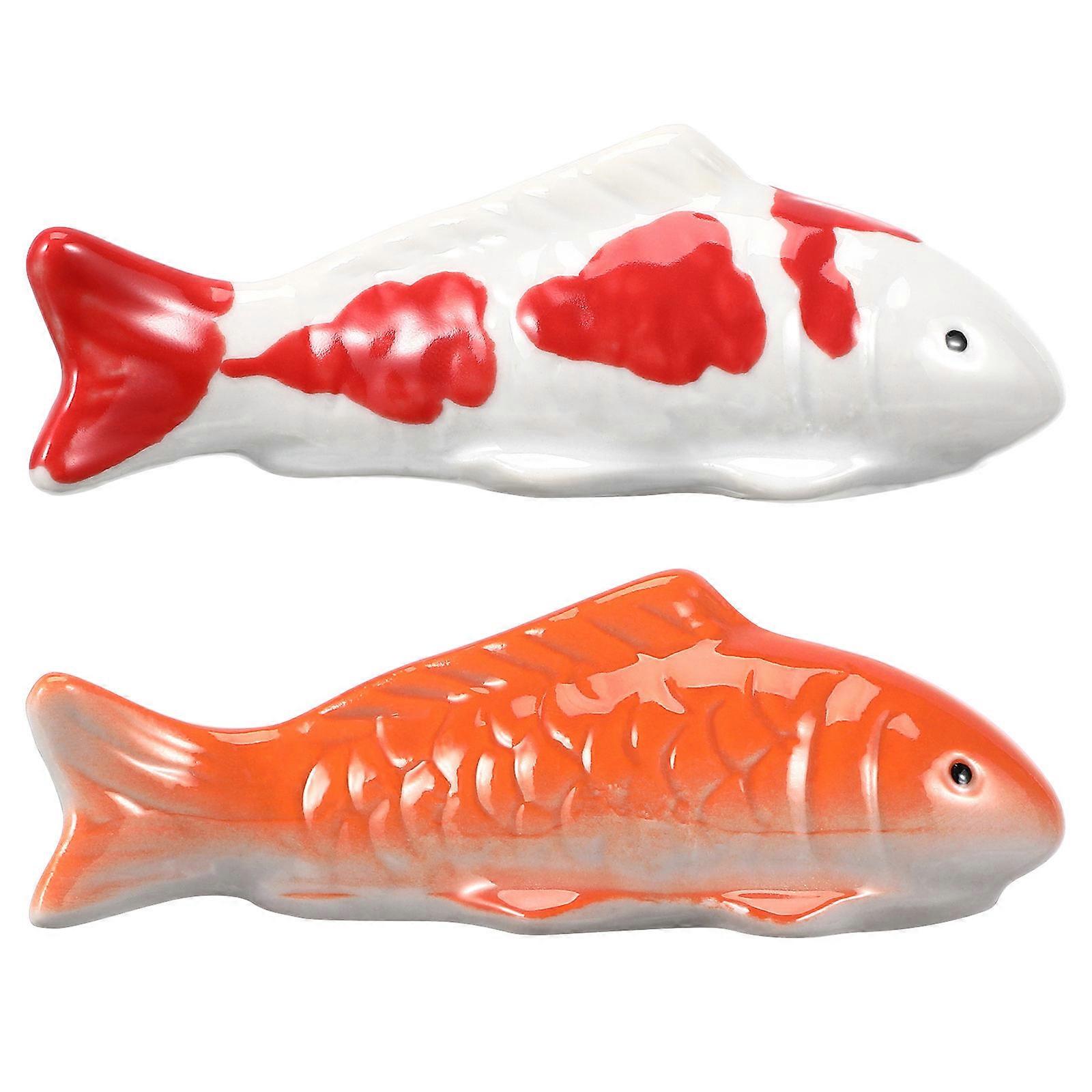 20Pcs Ceramic Floating Fish Decoration for Aquarium Fish Tank Decor