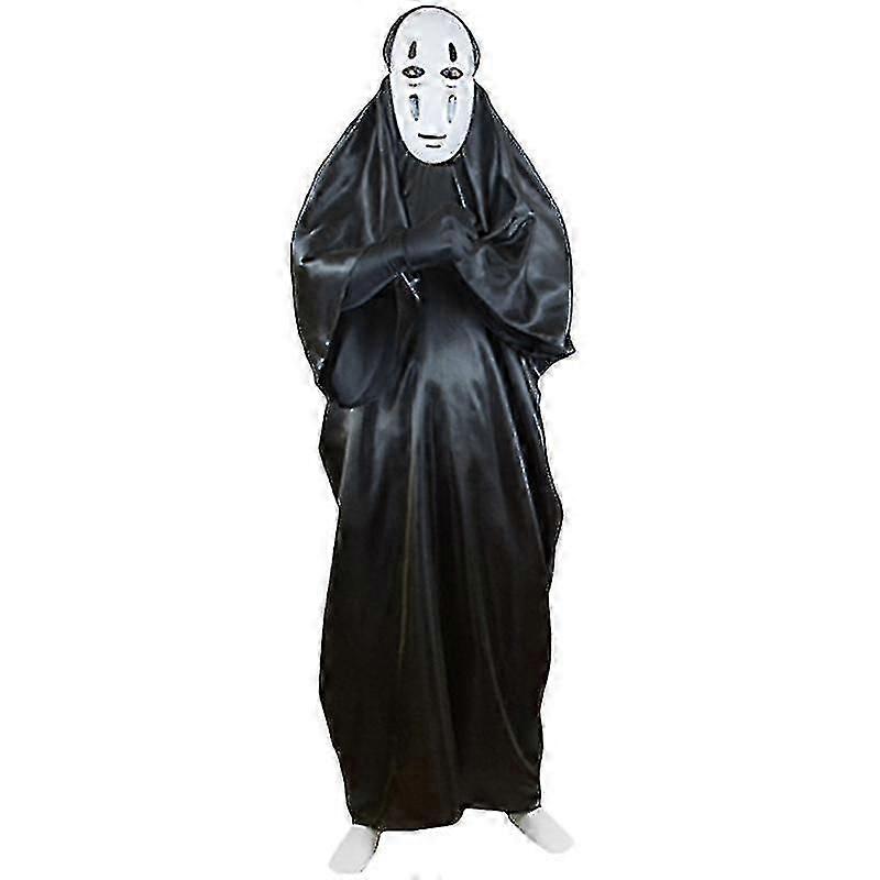メンズハロウィンジブリ元気アウェイ顔なし男Costume_x