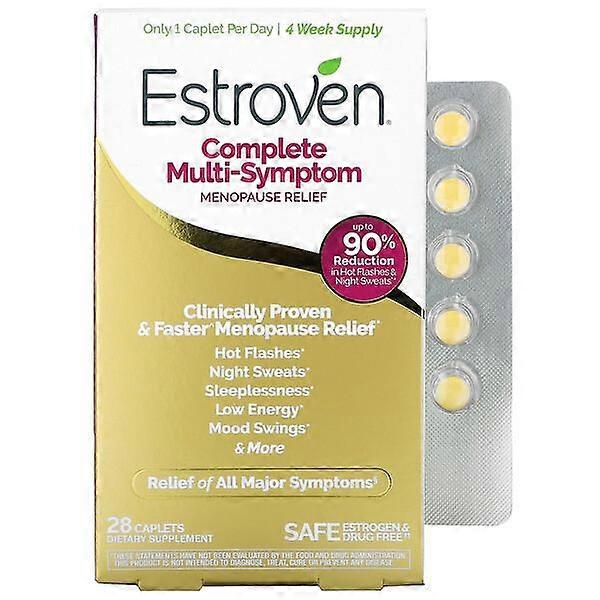Estroven, Complete Multi-Symptom Menopause Relief, 28 Caplets