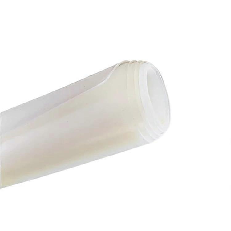 White Silicone Rubber Sheet Mat 200mm x 200mm x 0.8mm, Thickness 0.530mm, 1 Pc, Heat Resistant, Versatile Uses