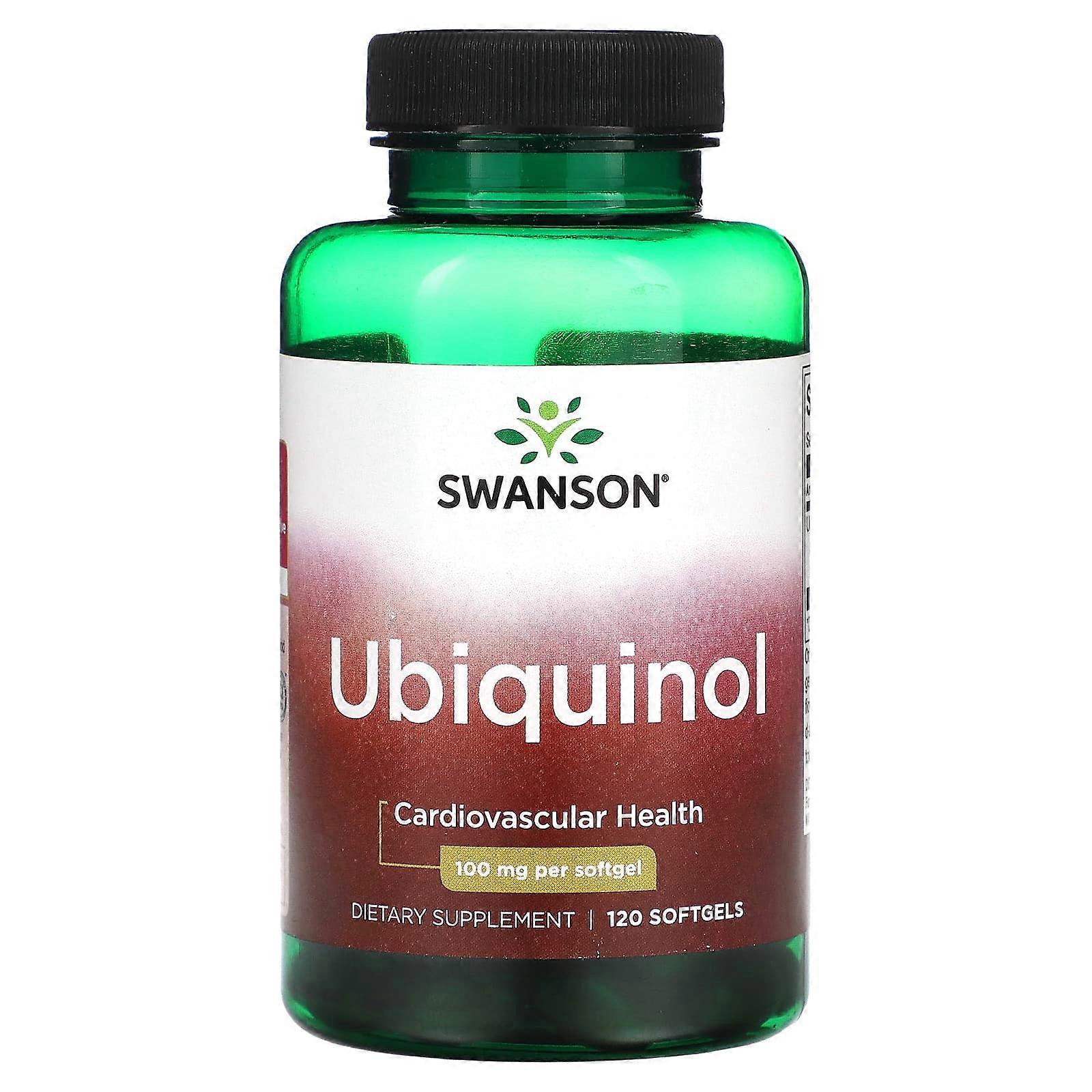 Ubiquinol, 100 mg, 120 Softgels