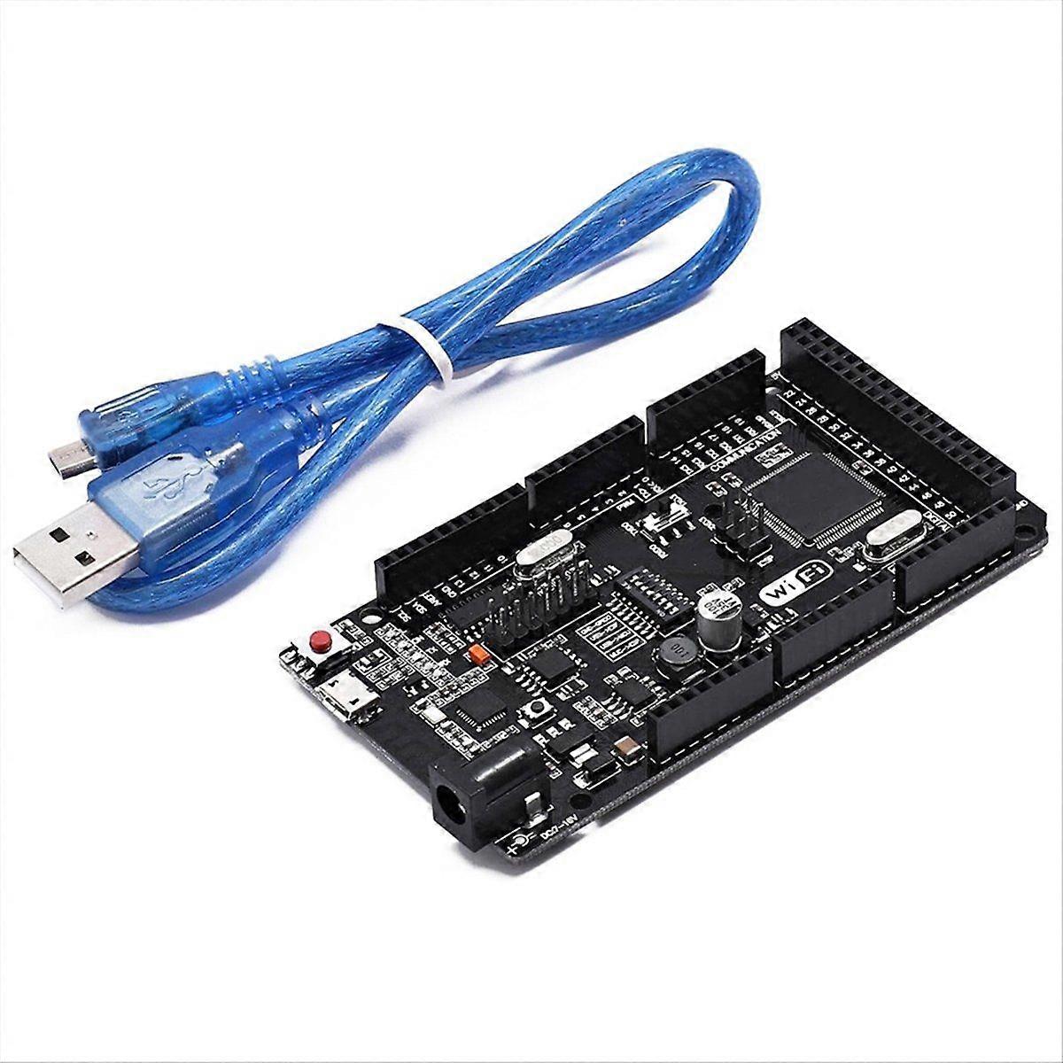 + WiFi R3 ATmega2560 32Mb Memory USB-TTL CH340 Ideal for IoT Projects Enthusiasts