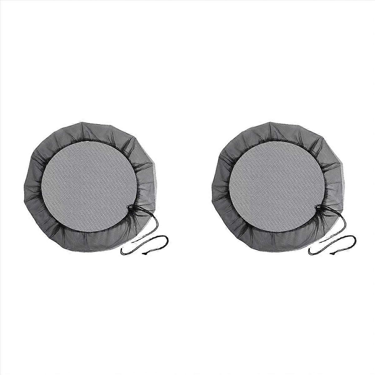 Mesh Cover for Rain with Drawstring,Rain Collection Barrels