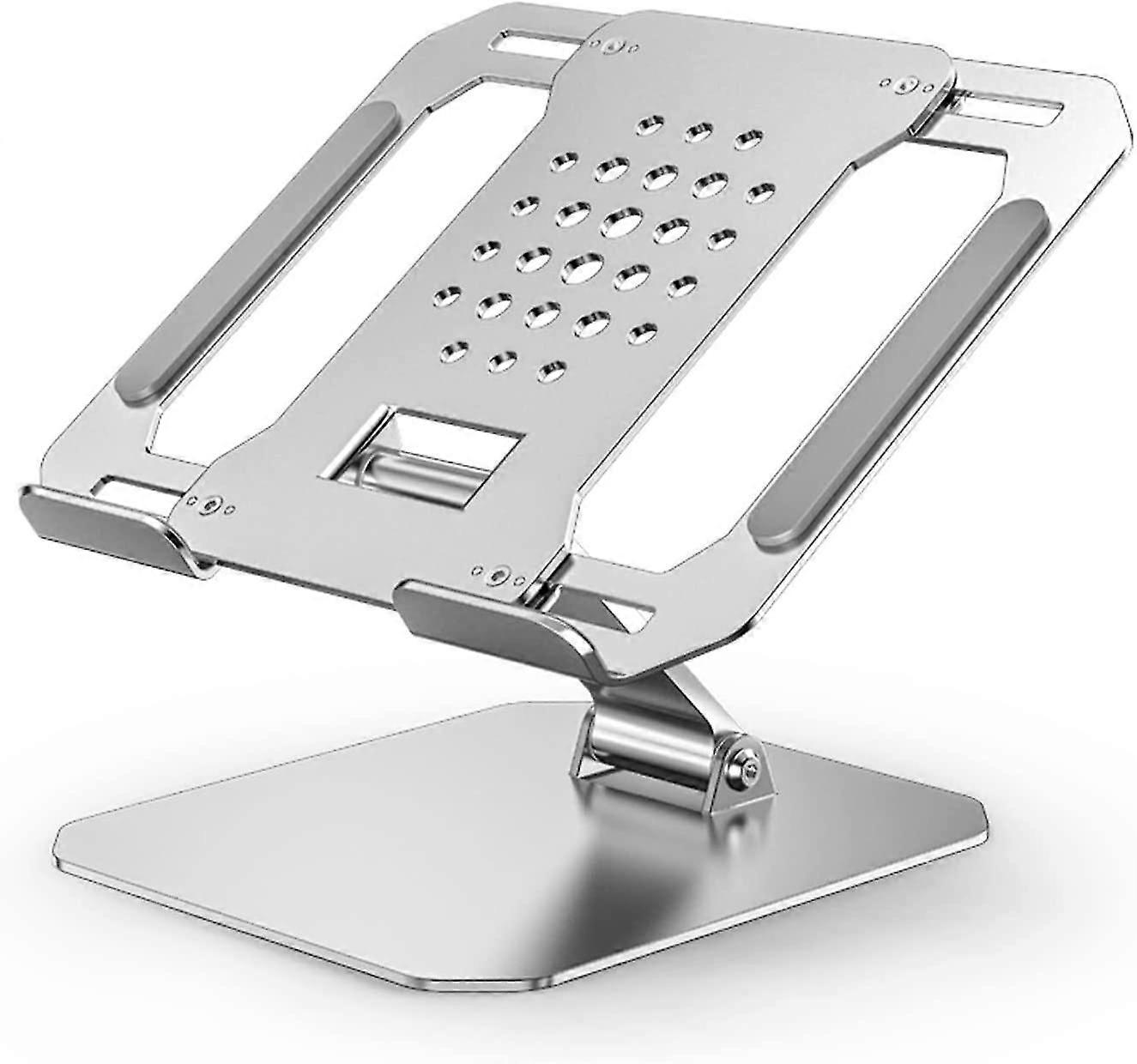 Laptop Stand For Desk Length Adjustable Cooling Laptop Riser Tray Mount Holder Elevator Foldable Portable