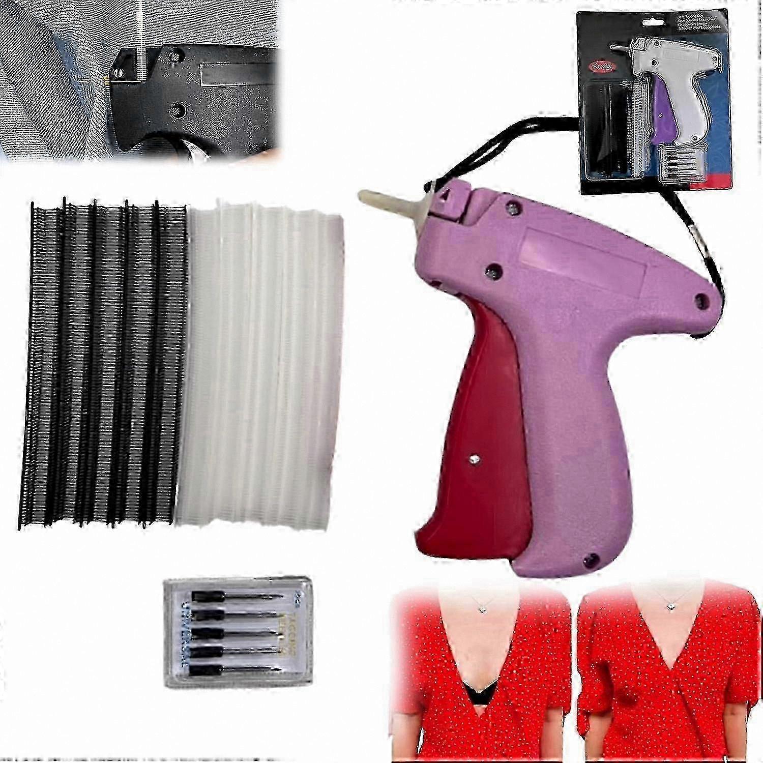 Portable Sewing Tool for Rapid Fabric Fixes and Button Installation