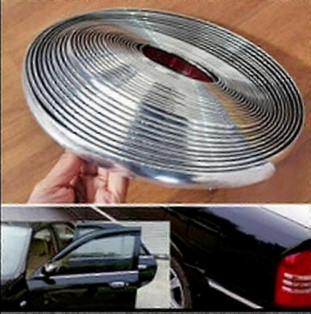5m Auto Chrome Strip for Window Bumper Decorative Trim