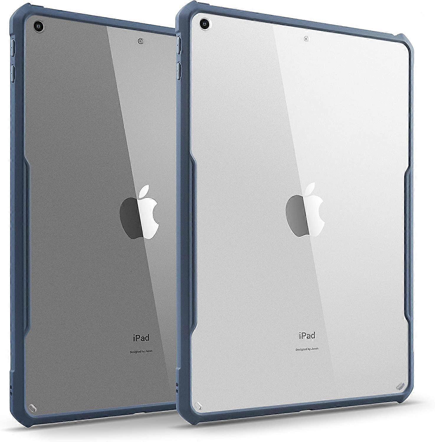 Compatible with iPad 10.2 Ultra Slim Clear Case,compatible with iPad 7th Generation, Flexible TPU, Absorbs Shock, Lightweight, Thin (Navy