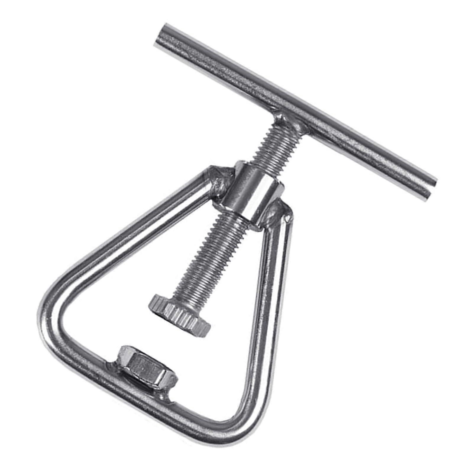 Stainless Steel Nut Cracker Tool For Walnuts Shelling Almonds Hazelnuts Ergonomic Non Slip Grip