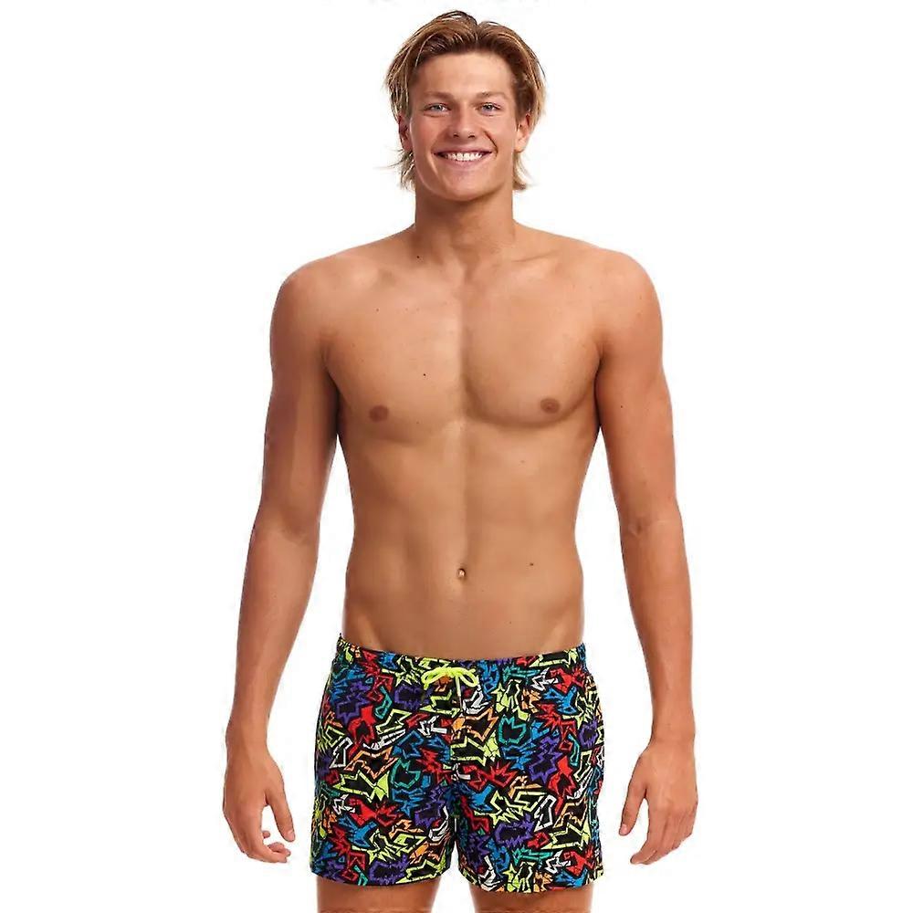 Funky Trunks Funk Me Shorty Μαγιό Σορτς - Μαύρο/Multi